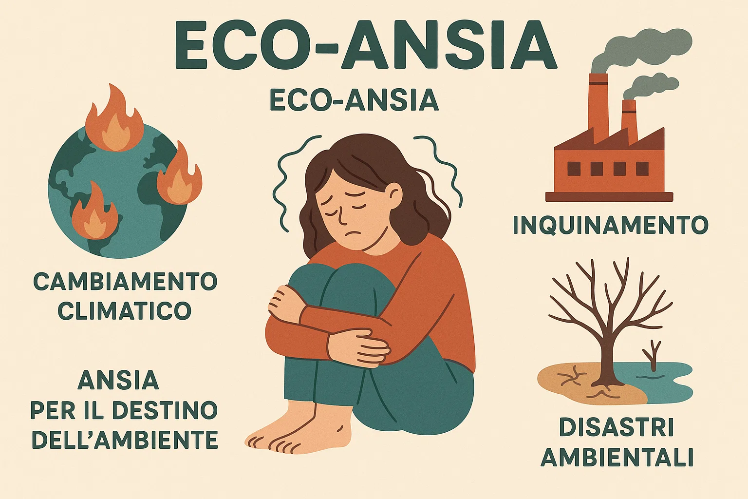 Eco-ansia: come gestire la paura del cambiamento climatico